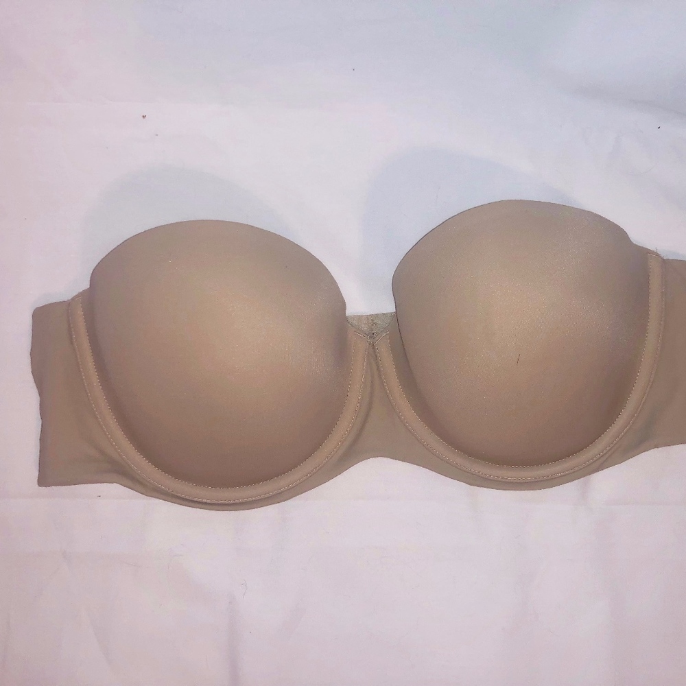 Cacique strapless bra nude 40C